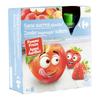 Carrefour Kids Flesjes met Fruit Appel Aardbei 4 x 90 g