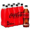 Coca-Cola Zero Pet 8 x 500 ml