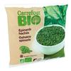 Carrefour Bio Gehakte Spinazie 600 g