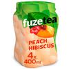 Fuze Tea Black Tea Peach Hibiscus 4 x 400 ml