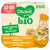 Olvarit Bio bordje doperwtjes, venkel, quinoa, voor peuter's vanaf 12 maanden 230 g
