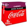 Coca-Cola Zero Sugar Cherry 6 x 250 ml