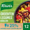Knorr Bouillon met Laag Zoutgehalte Groenten 108 g