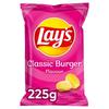 Lay's Aardappelchips Classic Burger Flavour 225g