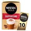 NESCAFÉ Koffie CAPPUCCINO Standard Zakjes 140 g