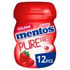 Mentos Chewing Gum Strawberry Flavour Sugar Free 12 Stuks 24 g