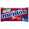 Mentos Chewy Dragees Cherry Rollen 4 x 37.5 g