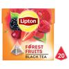 Lipton Pyramide  Zwarte thee Bosvruchten 20 zakjes