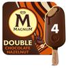 Magnum Ola Ijs Double Chocolate Hazelnut 4x88 ml