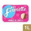 Fermette Ola Ijs Duo Vanille & Chocolade 1 L