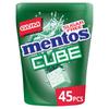 Mentos Gum Cube Ice Green Mint Bottle 90 g