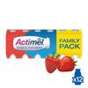 Actimel Drinkyoghurt Aardbei ondersteunt Immuniteit 12 x 100 g