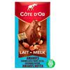 Côte d'Or Bloc Melk Chocolade Tabletgekarameliseerde Amandelnoten 180 g