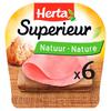 Herta HERTA Superieur Ham Natuur 6 Sneden 200 g