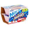 Nestlé Smarties Mix-in Yoghurt met Aardbei 2 x 120 g