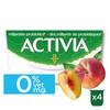 Activia Yoghurt Perzik 0% met Probiotica 4 x 125 g