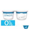 Oikos Yoghurt op Griekse Wijze Natuur 0% 2 x 145 g
