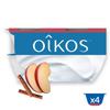 Oikos Yoghurt op Griekse Wijze Appel Kaneel 4 x 115 g