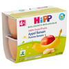HiPP Biologisch 100% Fruit Appel Banaan 4+ Maanden 4 x 100 g