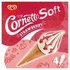 Cornetto Ola Multipack Ijs Soft Strawberry 4 x 140 ml