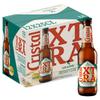 Cristal Ongefilterd blond bier Pils 5.2% ALC 12 x 25 cl Fles