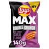 Lay's Max Double Crunch Red Sweet Chilli Chips 140 gr