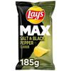 Lay's Max Salt & Black Pepper Chips 185 gr