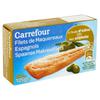 Carrefour Spaanse Makreelfilets met 29% Olijfolie 125 g