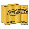 Coca-Cola Zero Lemon Coke Soft Drink 6 x 330 ml