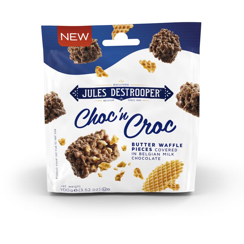 Jules Destrooper Choc & croc butter waffle pieces