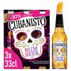 Cubanisto rum flavoured beer 3 x 33cl