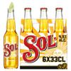 Sol Bier Fles 6 x 33cl