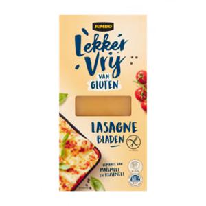 Jumbo Lekker Vrij van Gluten Lasagnebladen 250g