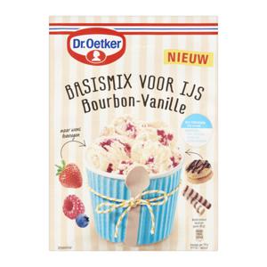 Dr. Oetker Basismix voor ijs bourbon vanille