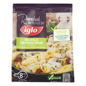 Iglo Roerbaksensatie tagliatelle funghi