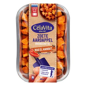 CêlaVíta Zoete aardappel oven ras el hanout