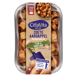 CêlaVíta Zoete aardappel oven tijm knoflook