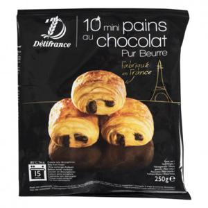 Délifrance Roomboter mini chocolade broodjes