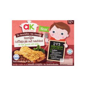 Annabel Karmel Heerlijke Cottage Pie met Rundvlees 12+ 200g