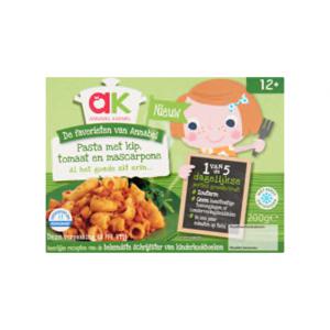 Annabel Karmel Pasta met Kip, Tomaat en Mascarpone 12+ 200g