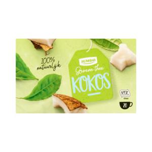 Jumbo Groene Thee Kokos 20 Stuks 30g