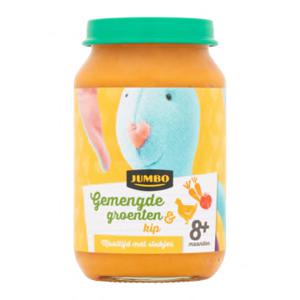 Jumbo Gemengde Groenten & Kip 8+ Maanden 200g