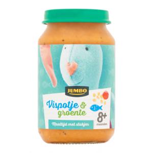 Jumbo Vispotje & Groente 8+ Maanden 200g