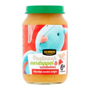 Jumbo Pastinaak Aardappel & Rundvlees 6+ Maanden 200g