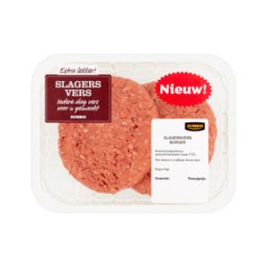 Jumbo Slagersvers Burgers ca. 300g