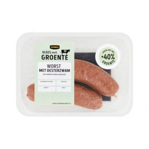 Jumbo Worst met Oesterzwam 200g