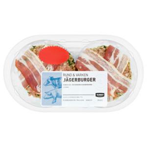 Jumbo Jagerburger Rund & Varken 2 Stuks 250g