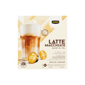 Jumbo Latte Macchiato Zacht & Vol 16 Koffiecups