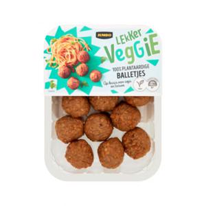 Jumbo Lekker Veggie 100% Plantaardige Balletjes 250g