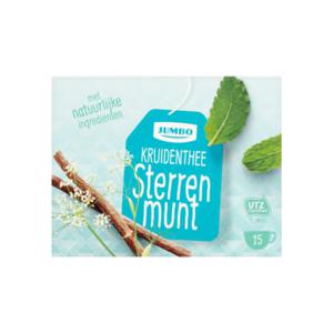 Jumbo Kruidenthee Sterrenmunt 15 Stuks 30g